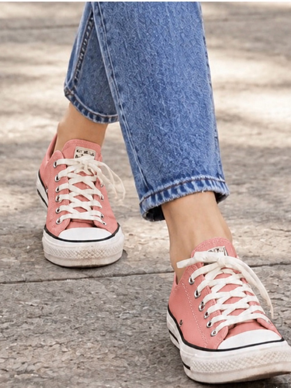 Converse Chuck Taylor All Star Low Top Sneakers – Blush Pink – Women’s Size 7 🌸